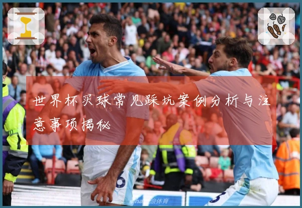 世界杯买球常见踩坑案例分析与注意事项揭秘