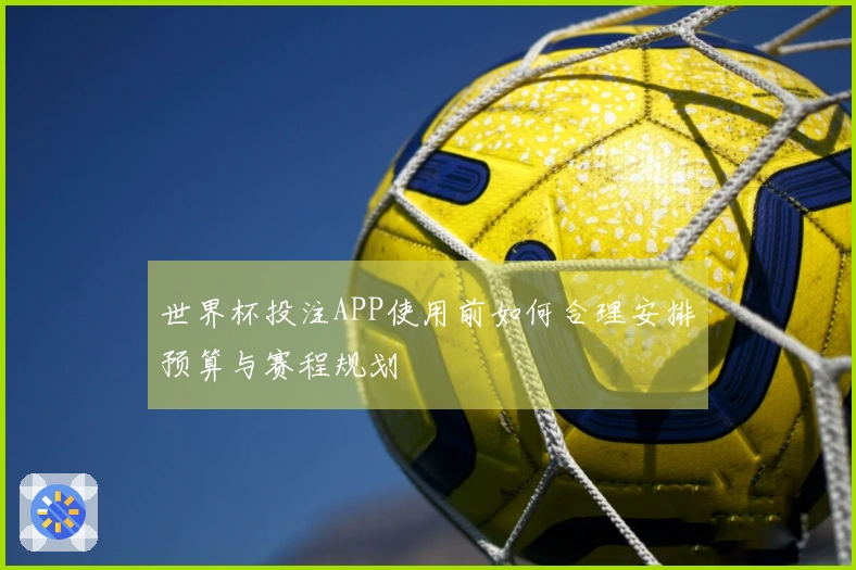 世界杯投注APP使用前如何合理安排预算与赛程规划