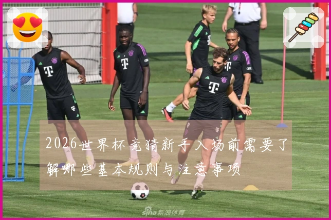 2026世界杯竞猜新手入场前需要了解哪些基本规则与注意事项