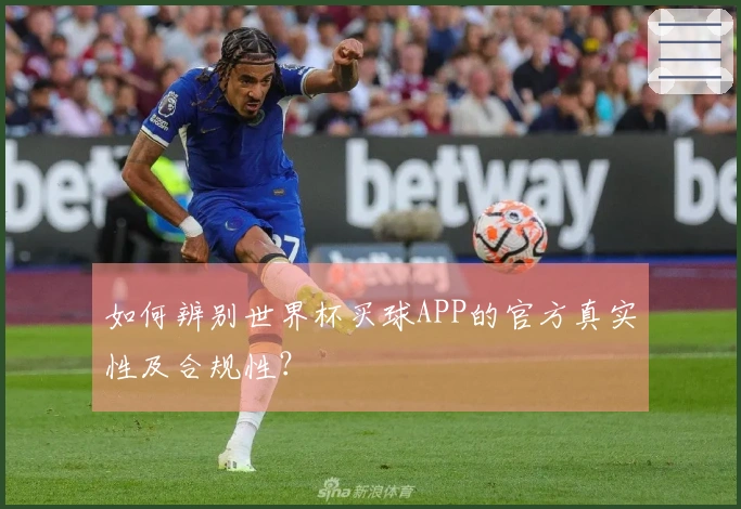 如何辨别世界杯买球APP的官方真实性及合规性？