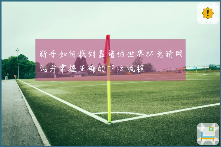新手如何找到靠谱的世界杯竞猜网站并掌握正确的下注流程